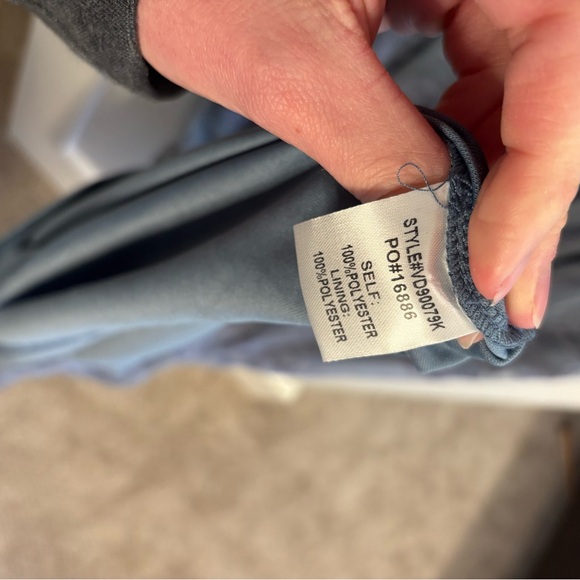 Pinkblush Lace Maxi Dress in Blue / Bump friendly! - Picture 9 of 11